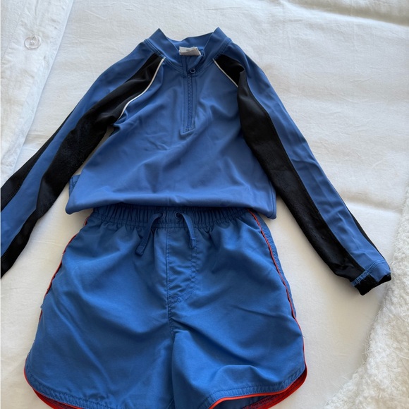 Kids Colorblock Swim Shorts - Multi Color - Picture 4 of 6